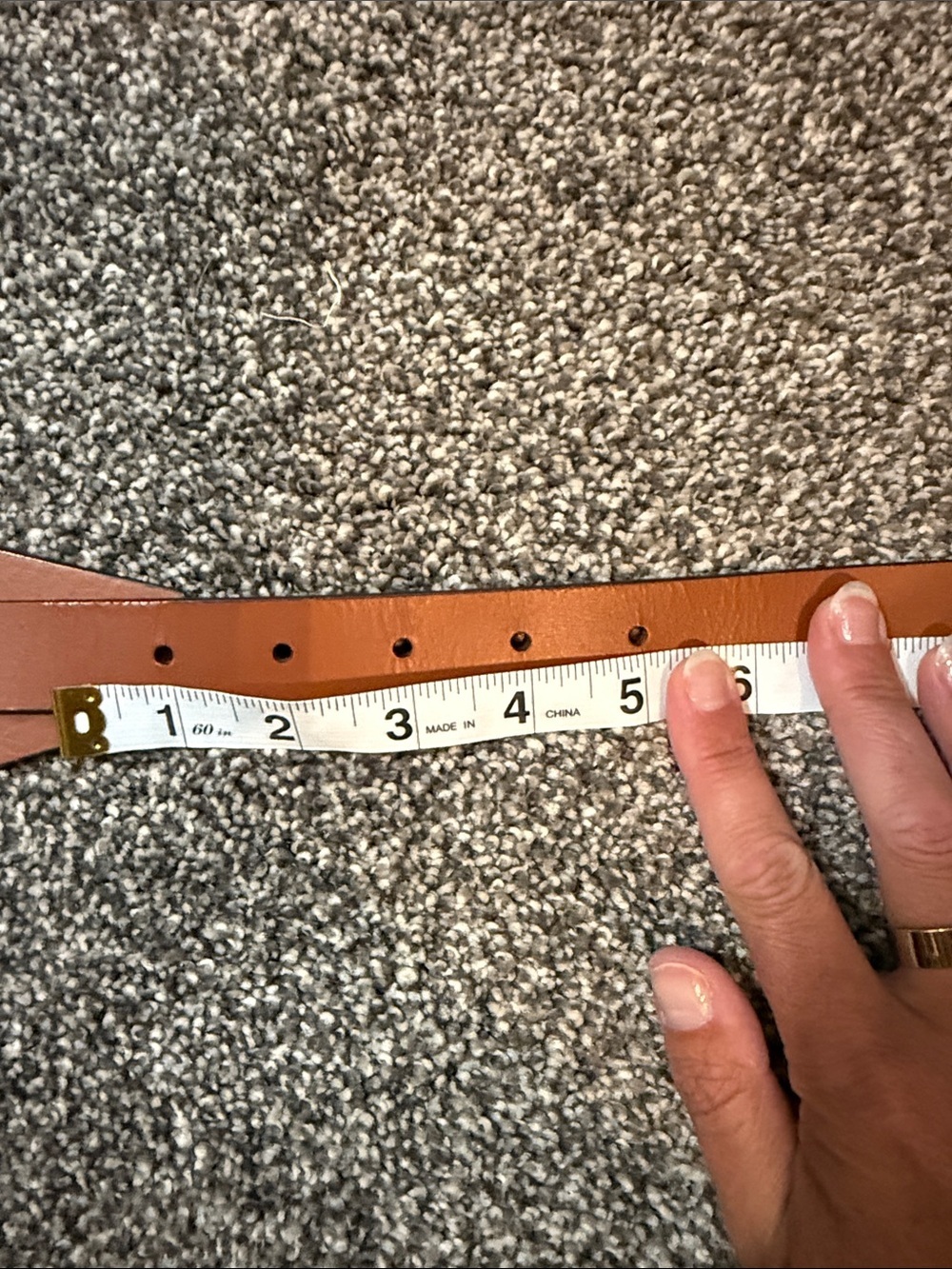 J. Crew leather belt - NWT (Tan/Neutral Color) - Picture 11 of 11